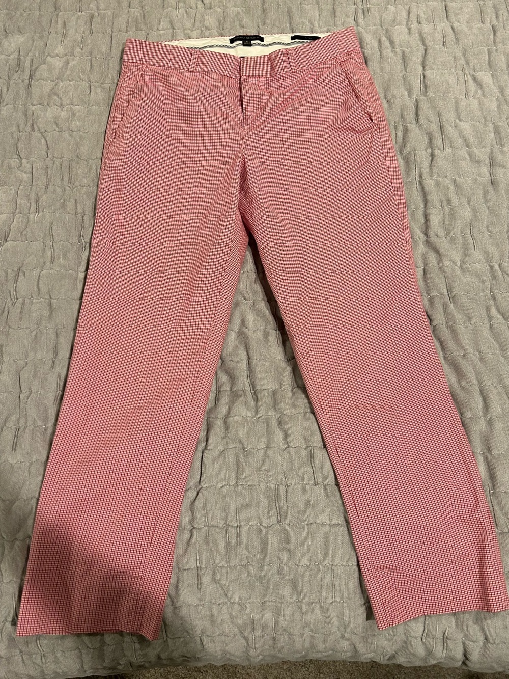 Women’s Red checkered Pants
